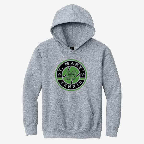 St. Mary's Tennis Youth Heavy Blend Hooded Sweatshirt Thumbnail