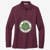 Women's Silk Touch Long Sleeve Polo Thumbnail